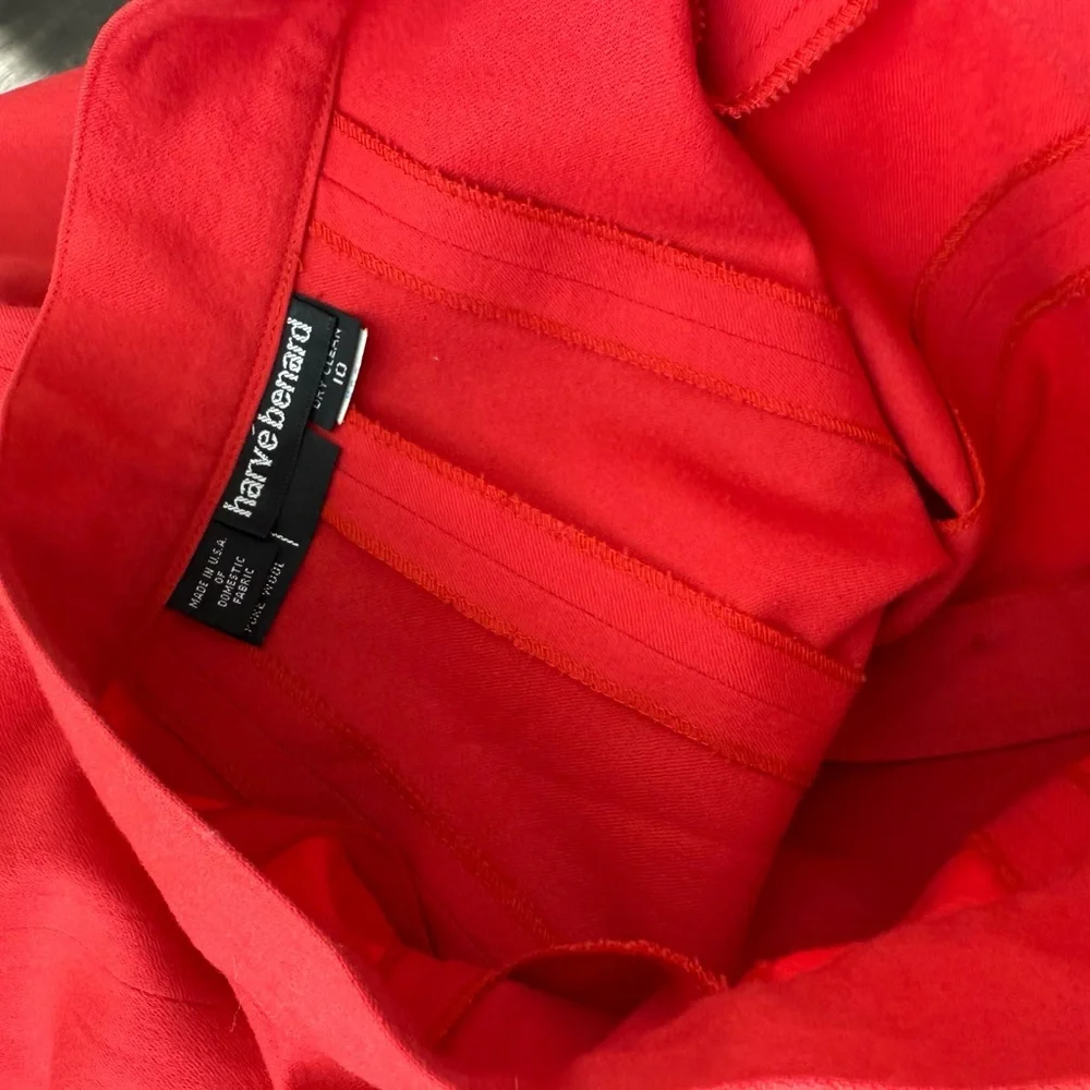 Vintage red wool skirt - Picture 8 of 8